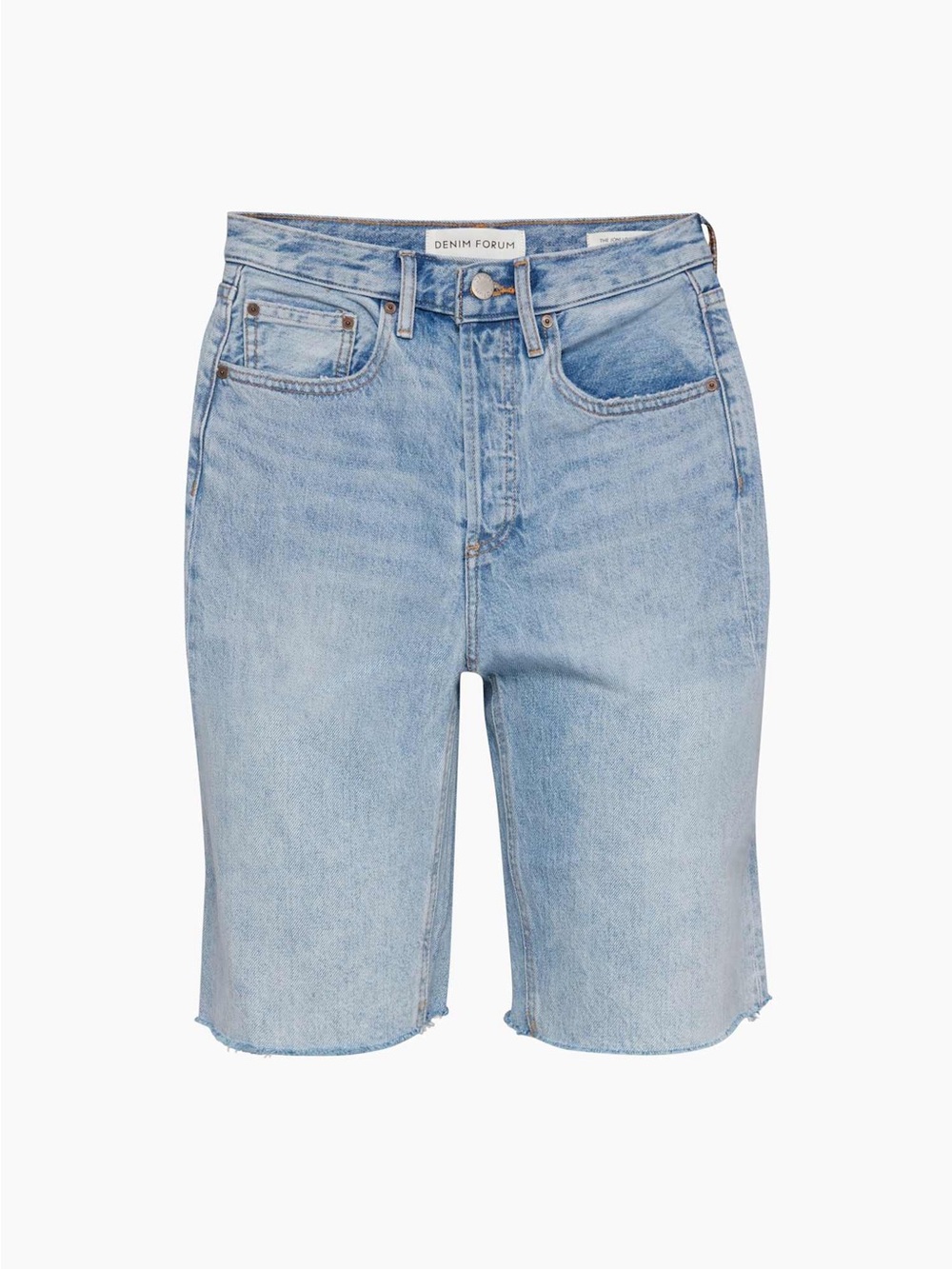 Denim Forum The Joni Loose Long Short - Picture 6 of 12
